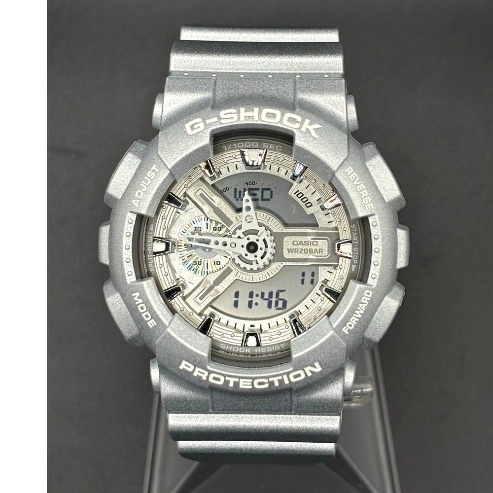 Casio G-Shock GA-110BC-8A Silver Men's Analog Digital Watch